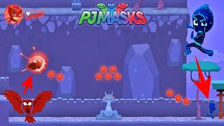 Pj Masks: Niveles Misteriosos - Nivel extra Ululette Vs Ninja Nocturno. Carrera en Montaña DisneyJr