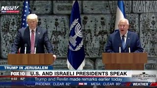 FULL: President Trump and Israeli President Revlin Deliver Remarks in Jerusalem (FNN)