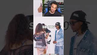 Unexpected Attraction in Dating Game #shorts #poptheballoonuk #funny #twitchclips #reaction