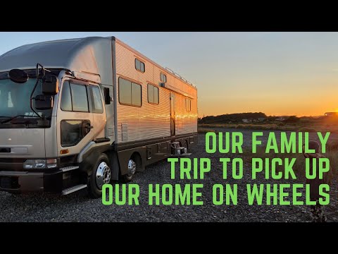 Our Trip to get our Home on Wheels | Auckland to Levin | House Truck | New Zealand