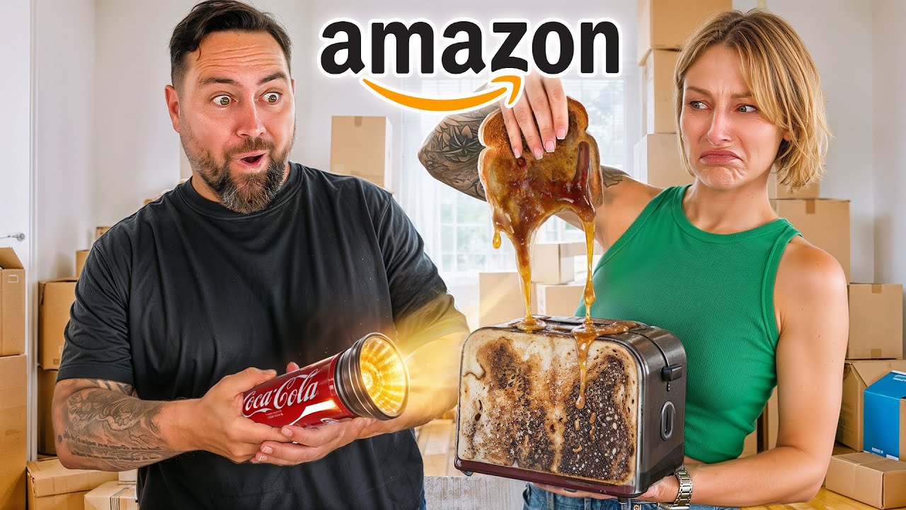 ON TESTE LES PIRES OBJETS AMAZON EN CUISINE (il y a une pépite quand même)