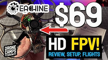$69 HD Fpv?!!! - Eachine Sphere Link OpenIpc - Review, Flights,  & Setup 👍🏻