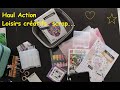 Haul Action Scrap, loisirs créatifs 💖 rangements, des nouveautés 😃