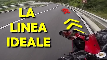 Come si guida una moto in curva?