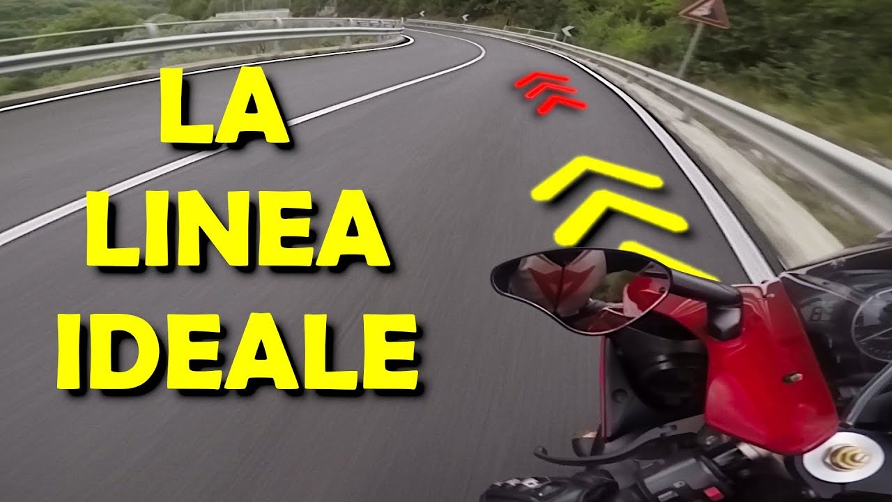 Qual è La LINEA IDEALE in MOTO ? | Come GUIDARE in MOTO su STRADA