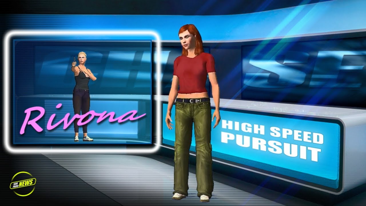 APB San Paro News - High Speed Pursuit 18 - HD (Rivona chase)