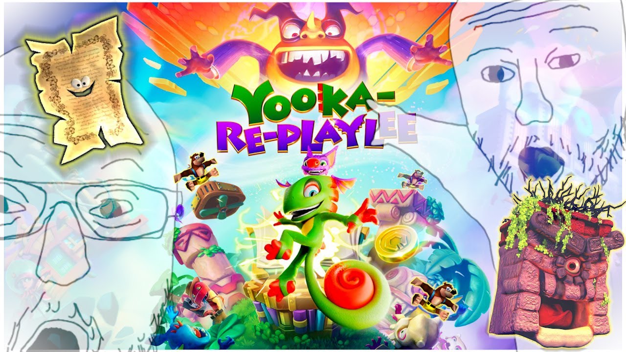 Writhing Lizard Craves Coins | Yooka Re-Playlee #2