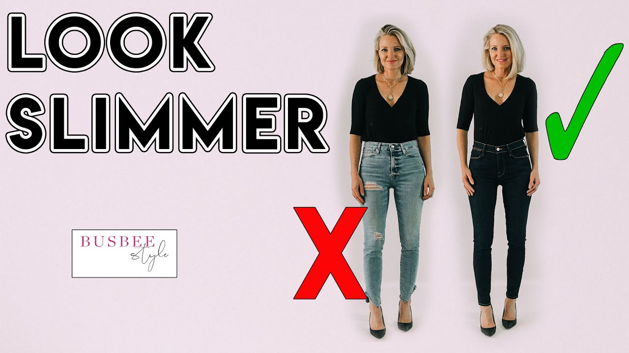 Look Slimmer! 10 Style Tricks ...