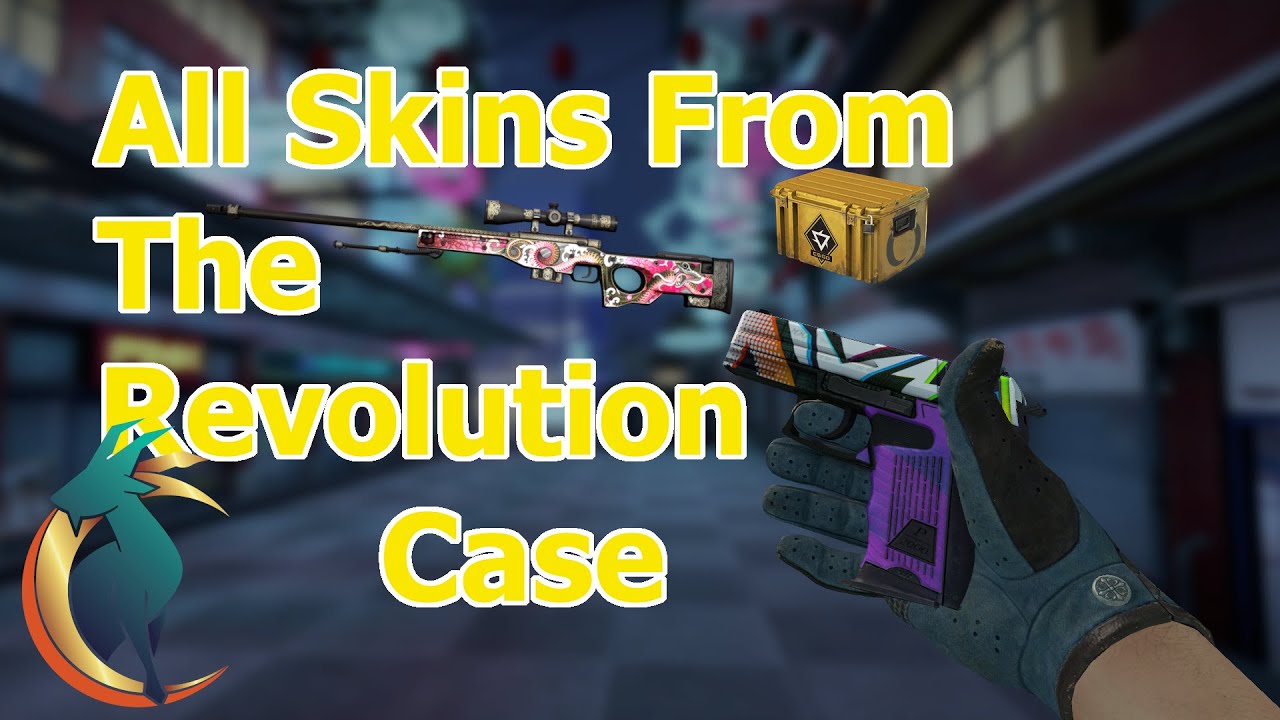 All Skins From The Revolution Case (CS:GO)
