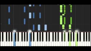 Defqwop - Heart Afire (feat. Strix) - PIANO TUTORIAL
