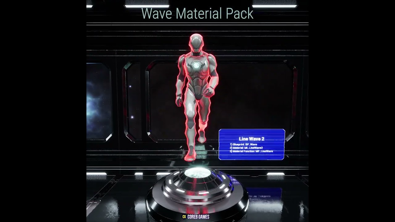 Wave Material Pack – Let Your Characters Ripple with Style 