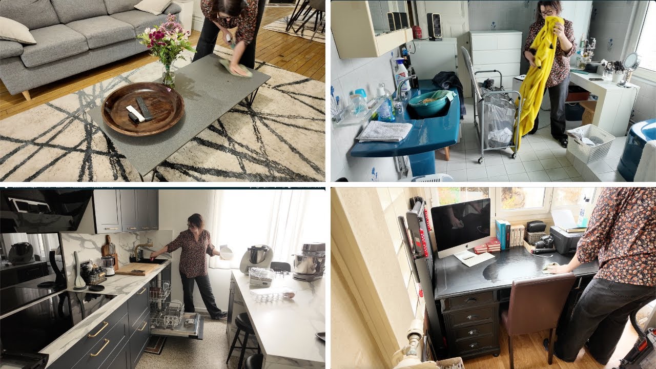 CLEAN WITH ME - Nettoyage au quotidien