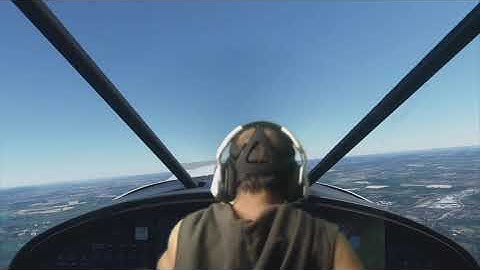 Microsoft Flight Simulator 2020 in VR Headset