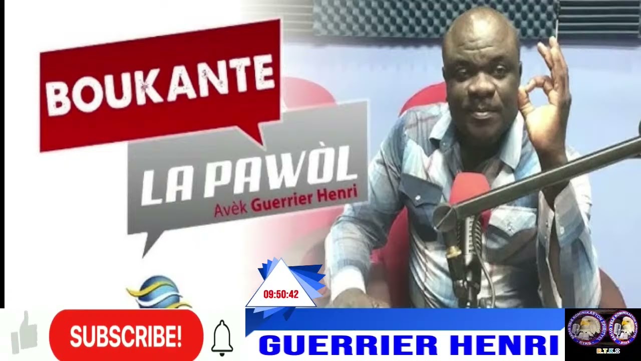 Markati tap pale koze nan Guerrier Henri