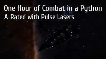 Elite Dangerous One Hour of Combat in a Python (A-Rated Modules with Pulse Lasers)
