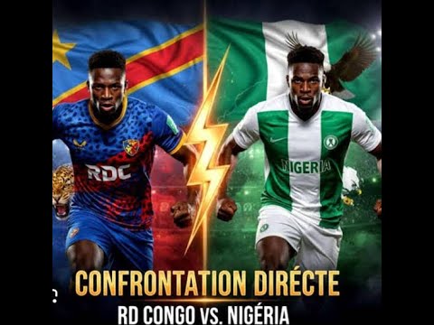 EN DIRECT LES LEOPARDS Vs NIGERIA FINALE DU BARRAGE AFRIQUE UB SPORT