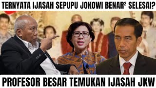 SURPRISING! THIS MAN FOUND THE DIPLOMA OF HARI MULYONO, JOKOWI'S COUSIN, UGM RECTOR & JKW. IS IT ...