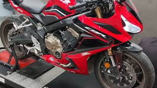 Akrapovic Exhaust Sound,Cbr 650R,