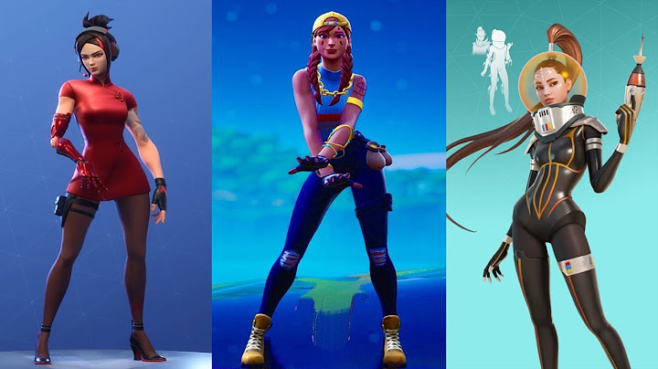 Top 10 skin fortnite nữ năm 2023