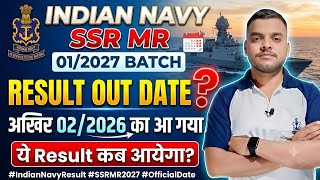 Indian Navy Ssr Mr 012027 Result अखर कब Out हग ? Navy Ssr Mr Result 2026 Navy Mr Result 012027