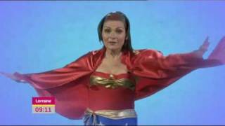 Lorraine Kelly As Wonder Woman