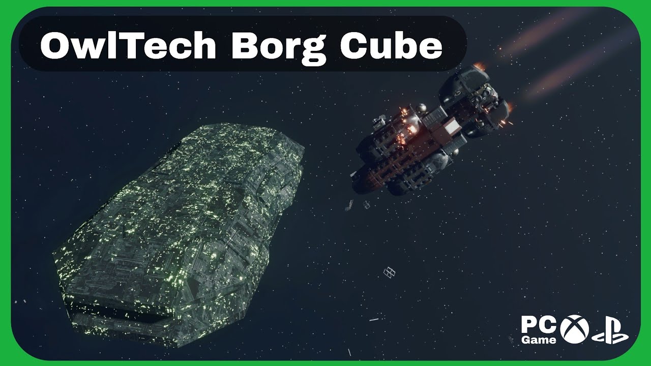 Starfield OwlTech Borg Cube Ship Review