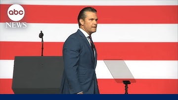 Hegseth rails against 