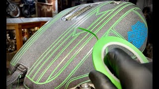Laying out Custom Paint Graphics using Fineline Pinstriping Tape