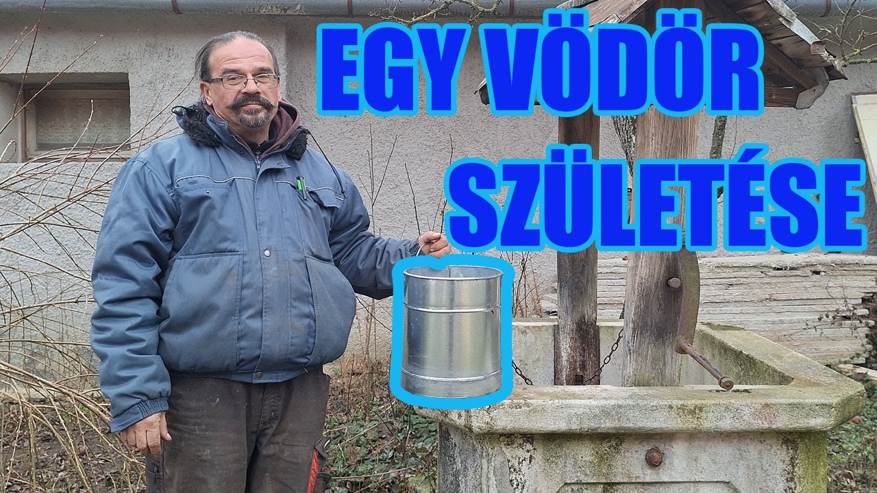 Bádogozás alapok - Egy vödör születése