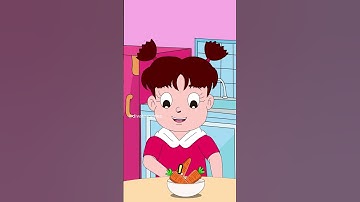 Vegetable Song Carrots | Learn vegetable names #shorts #divatheseries #animation