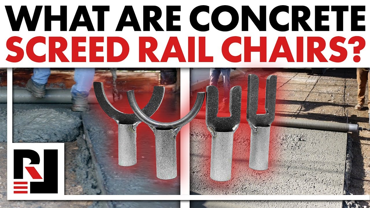 What Are Concrete Screed Rail Chairs?