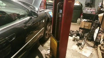 2003 Audi A8L how to clean cowl drains