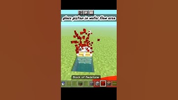 How to make floating water in Minecraft pe