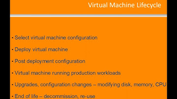VMware vSphere Datacenter Series  -  A Virtual Machine