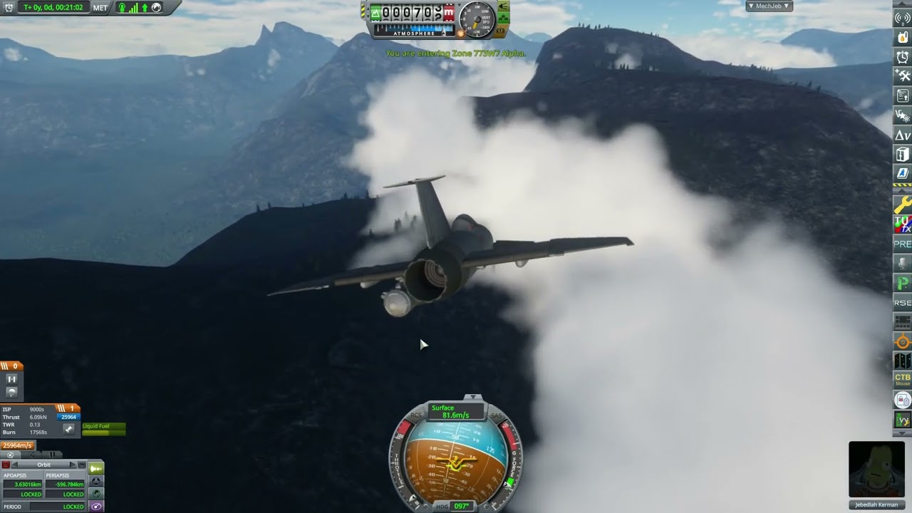 KSP how to complete hard to reach pressure survey