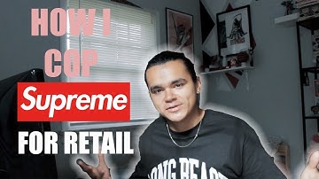 GETTING SUPREME FOR RETAIL! (COPBOT) EASY