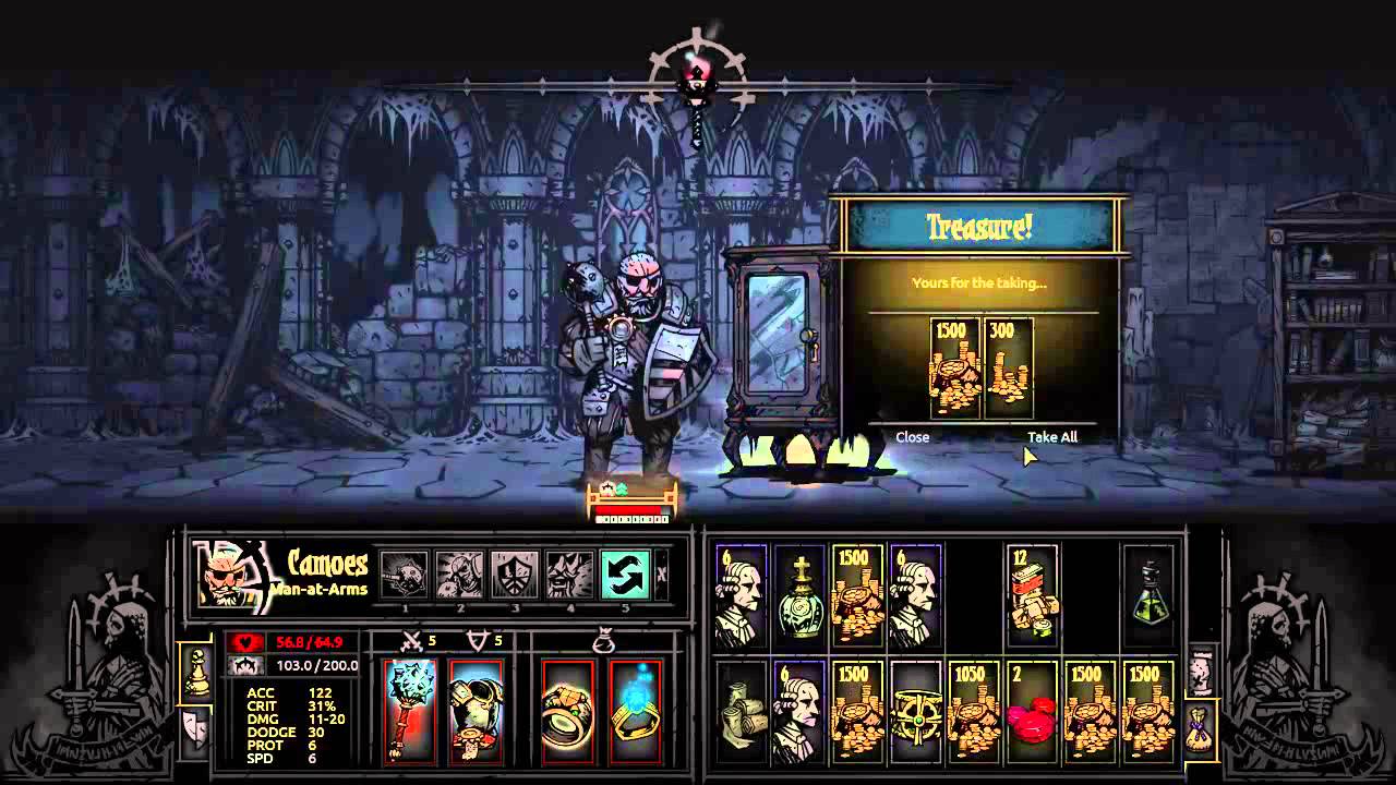 darkest dungeon ruins enemiues