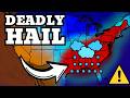 Softball Hail & Tornadoes Hit Texas Hard — May 11 Severe Weather Outbreak