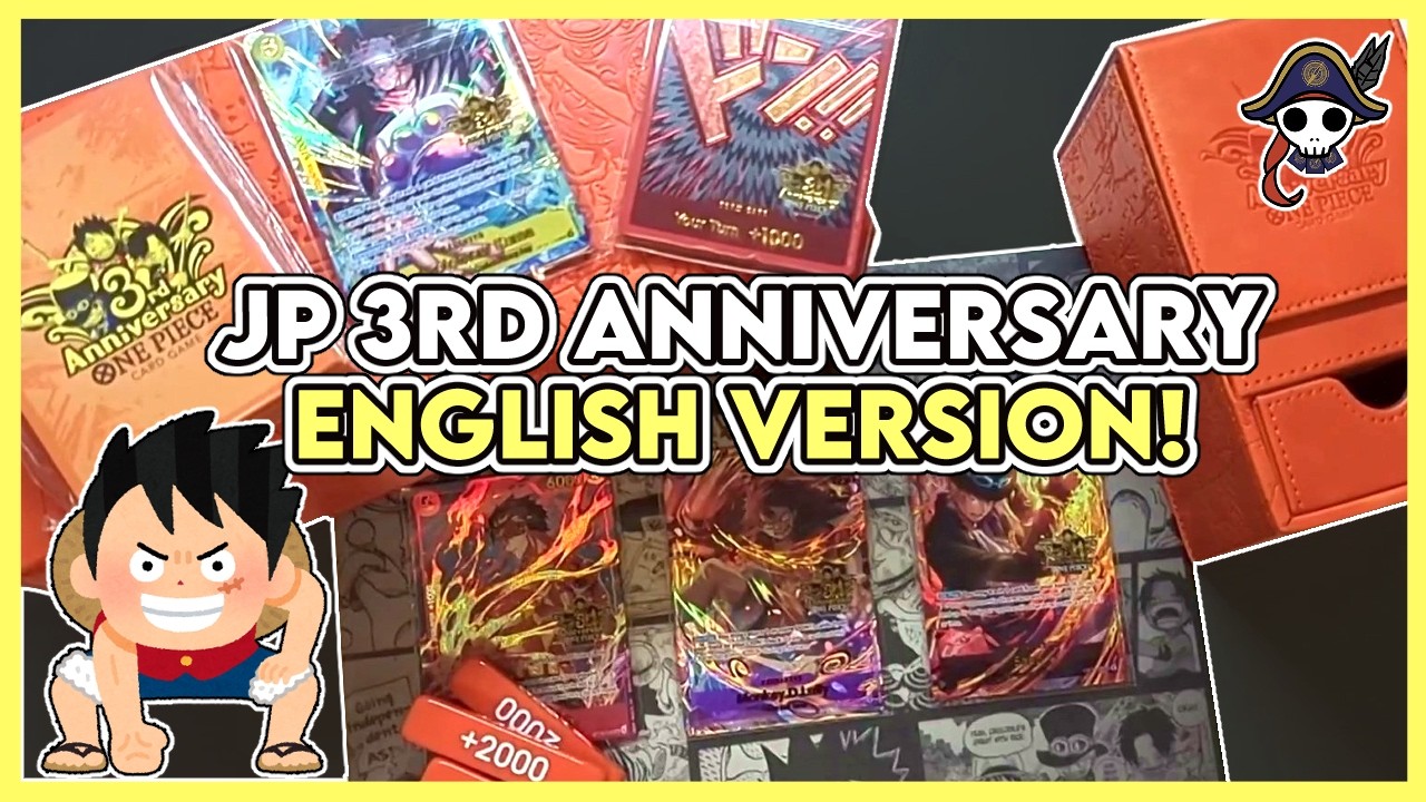 One Piece Card Game Japan 3rd Anniversary Set English Version