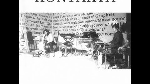 Kontakta - Kontakta (electronic, abstract, experimental; France, 1992)