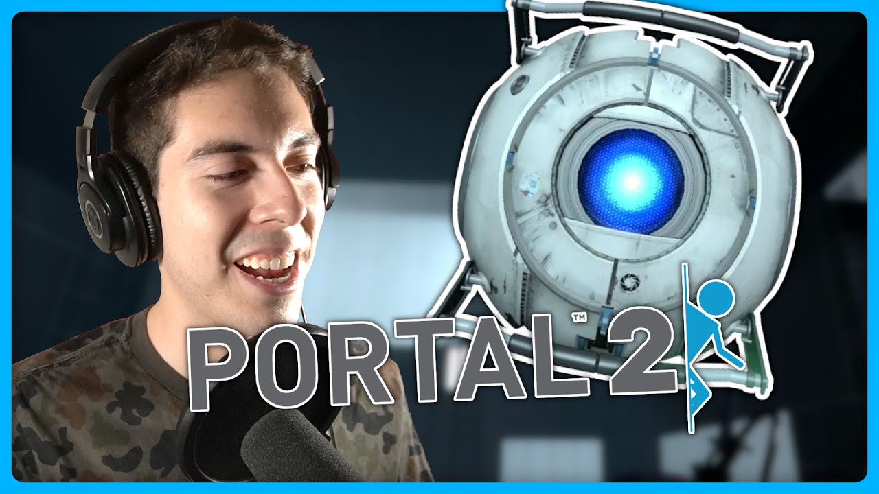 FIRST TIME Playing PORTAL 2