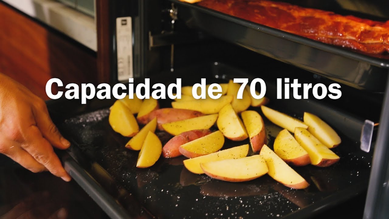 Horno HSB 645 SS, capacidad de 70 litros. Capítulo 10 - YouTube