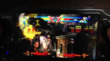 UMVC3    Magneto UP TAC DR  Doom COMBO PSVITA