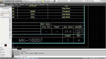 PROCAD SPOOLCAD Tutorial Module 5: Fabrication Tools