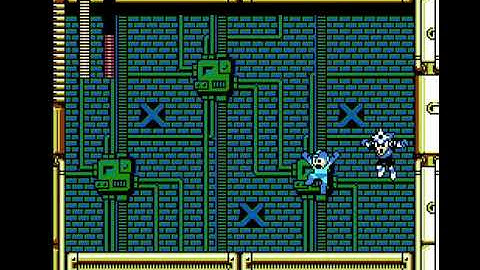 Mega Man 3 - Shadow Man (buster only, no damage) method 1: simple