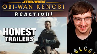 HONEST TRAILERS - OBI WAN KENOBI REACTION!! (Star Wars)