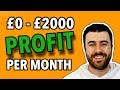 How I Grew My Amazon FBA Business From £0 - £2000 Profit (Step By Step)