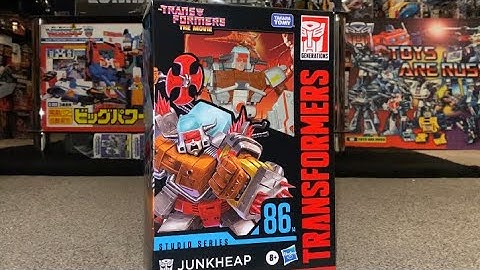 Transformers studio series 86 voyager class junkheap complete transformation process video.