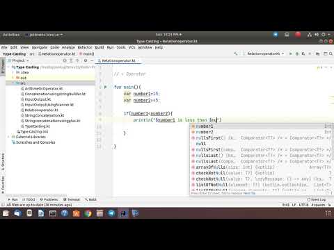 # Kotlin Programming Part-11.1 ( Relation Operator in Kotlin)