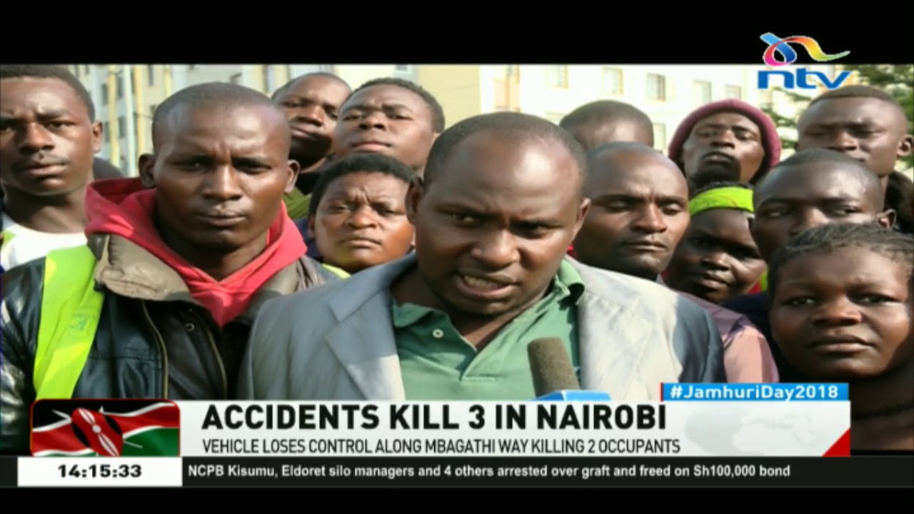 Vehicle loses control along Mbagathi way killing 2 occupants